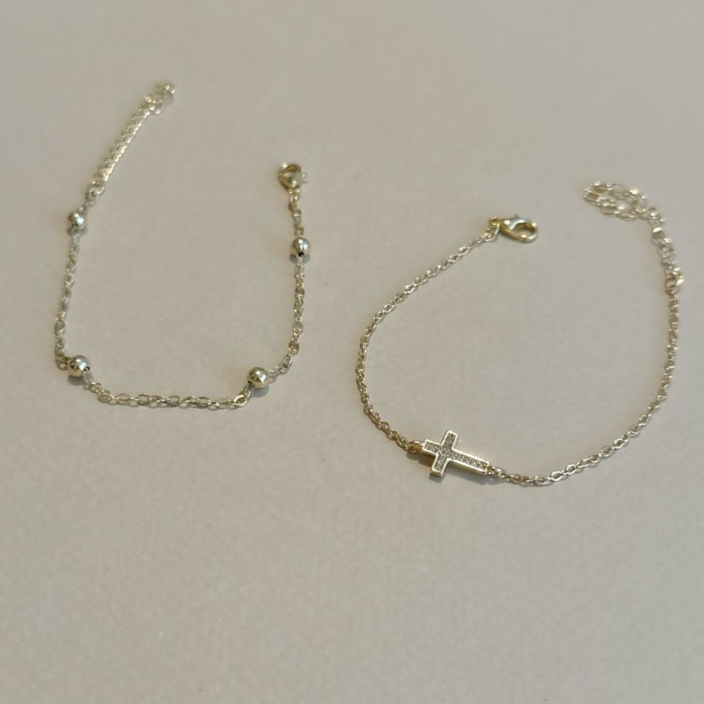 Cross bracelet  M1022 - Picture 3 of 4